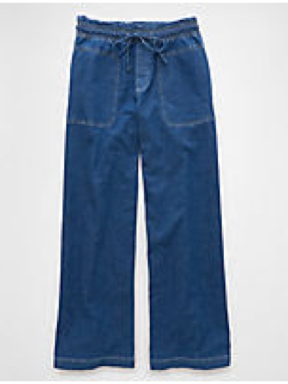 American Eagle dreamy drape linen blend drawstring pants